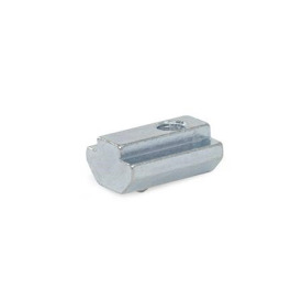 GN 50i Nutensteine, Stahl / Edelstahl, für Aluprofile (i-Baukasten) Werkstoff / Oberfläche: SZ - Stahl, verzinkt, blau passiviert<br />Form: S - schwer