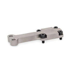GN 869.1 Gegenhalter, für Druckschrauben Form: Z - für zwei Druckschrauben<br />Oberfläche: NC - chemisch vernickelt