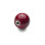 DIN 319 Impugnature fisse a sfera, plastica, colore rosso Materiale: KU - Plastica
Tipo: E - Con boccola maschiata
Colore: RT - rosso