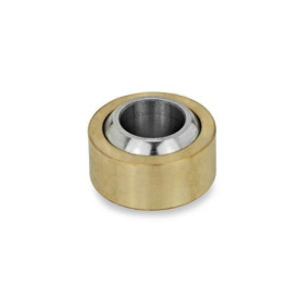 GN 648.8 Gelenklager, Stahl Form: N - Bronze / Stahl nachschmierbar