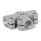 GN 198 Eck-Klemmverbinder, Aluminium Oberfläche: BL - blank, matt gestrahlt