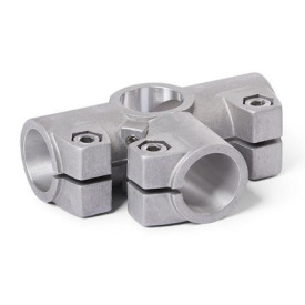 GN 198 Eck-Klemmverbinder, Aluminium Oberfläche: BL - blank, matt gestrahlt