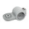 GN 278.9 Laschen-Klemmverbinder, Kunststoff Form: IV - mit Innenverzahnung
Farbe: GR - grau, RAL 7040, matt
