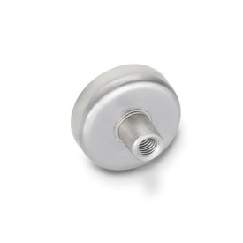 GN 50.25 Haltemagnete, mit Innengewinde, Edelstahl 