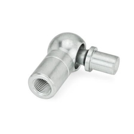 DIN 71802 Winkelgelenke mit Nietzapfen Form: B - mit Nietzapfen, ohne Sicherungsbügel