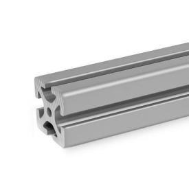 GN 10i Profilati di alluminio, sistema modulare i, scanalature aperte su tutti i lati, profilato di tipo pesante Dimensione del profilo: I-40408S<br />Finitura: N - Anodizzato, colore naturale