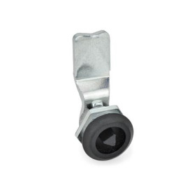 GN 115 Chiusure, funzionamento con chiave a tubo, collare corpo di contenimento colore nero Tipo: DK - Con innesto triangolare