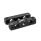 GN 474.3 Parallel-Klemmhalter mit Verstellspindel, Aluminium Form: S - mit vier Zylinderschrauben
Oberfläche: ELS - eloxiert, schwarz