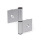 GN 2292 Scharniere, aushängbar, für Aluminiumprofile, mit Führungssteg Form: I - Scharnierflügel innenliegend
Kennzeichen: C - mit Senkbohrungen
l<sub>2</sub>: 82