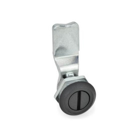 GN 115 Chiusure, funzionamento con chiave a tubo, collare corpo di contenimento colore nero Tipo: SCH - Con intaglio