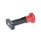 GN 817.1 Rastbolzen mit rotem Knopf Form: C - mit Rastsperre
Farbe: RT - rot, RAL 3000