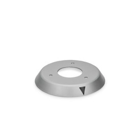 GN 526.1 Skalenringe, für Drehknöpfe GN 526, Aluminium Form: A - mit Markierungspfeil