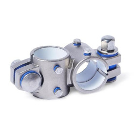 GN 132.25 Kreuz-Verfahrschlitten, für Zweiachssystem, Edelstahl Form: B - mit Dichtungen