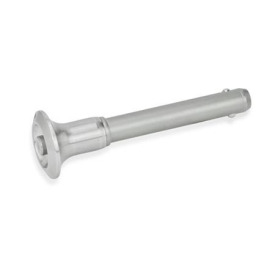GN 113.10 Kugelsperrbolzen, Bolzen Edelstahl 1.4542 