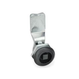 GN 115 Chiusure, funzionamento con chiave a tubo, collare corpo di contenimento colore nero Tipo: VK7 - Con innesto quadrato