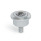 GN 509.5 Elementi di scorrimento a sfera, corpo di contenimento in acciaio/acciaio INOX, con perno filettato Materiale corpo di contenimento: S - Acciaio
Materiale sfera di carico: BL - Acciaio
Tipo: B - Con collare
