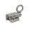 GN 724.6 Pistoncini di posizionamento a molla, acciaio/acciaio INOX, con perno smussato, con flangia per montaggio a filo Type: C4 - Smusso a sinistra
Materiale/Finitura: NI - Fusione di precisione in acciaio INOX
Identification no.: 1 - Senza pezzo di riscontro