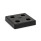 GN 80i Transport- und Fußplatten, Zink-Druckguss, für Aluprofile (i-Baukasten) s<sub>1</sub>xs<sub>2</sub>: 60x60/80x80