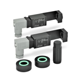 GN 654.2 Kit di montaggio per il monitoraggio elettrico del livello dell'olio Tipo: NC-NC - 2 unità di commutazione, ciascuna con un contatto 'normalmente chiuso'