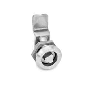 GN 115.6 Verriegelungen, Edelstahl, kleine Bauform Form: DK - mit Dreikant