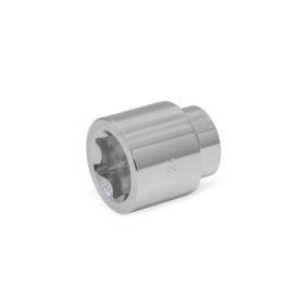 GN 3124 Steckschlüsseleinsätze, Aluminium, für Hygienic Design Normelemente 