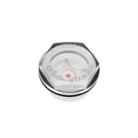 GN 541.6 ATEX-Schaugläser, Kunststoff 