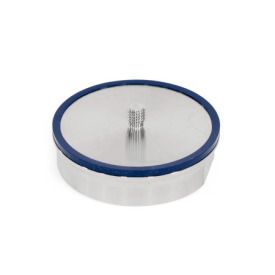 GN 7080 Haltescheiben, Edelstahl, mit Gewindezapfen, Hygienic Design Werkstoff (Dichtring): H - HNBR