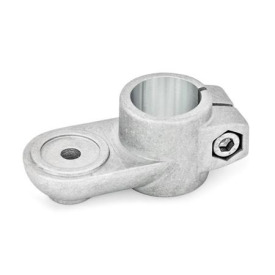 GN 274 Laschen-Klemmverbinder, Aluminium Form: MZ - mit Zentrieransatz<br />Oberfläche: BL - blank, matt gestrahlt