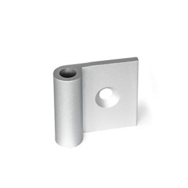 GN 2291 Scharnierflügel für Aluminiumprofile / Flächenelemente Form: AF - Scharnierflügel außenliegend<br />Kennzeichen: C - mit Senkbohrungen<br />l<sub>2</sub>: 40