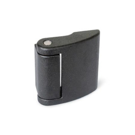 GN 138 Scharniere, Zink-Druckguss Farbe: SW - schwarz, RAL 9005, strukturmatt