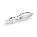 Drehbare Ballengriffe Stahl,  Aluminium, Kunststoff