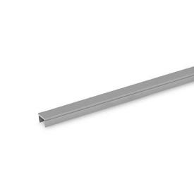 GN 71b Abdeckprofile, Aluminium, für Aluprofile (b-Baukasten) 