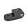 GN 273 Laschen-Klemmverbinder, Aluminium Oberfläche: SW - schwarz, RAL 9005, strukturmatt