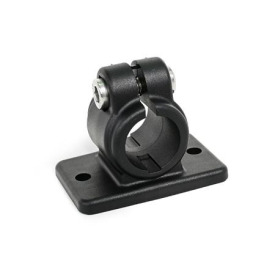 GN 146.9 Flansch-Klemmverbinder, Kunststoff Farbe: SW - schwarz, RAL 9005, matt