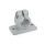GN 146.9 Flansch-Klemmverbinder, Kunststoff Farbe: GR - grau, RAL 7040, matt