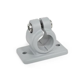 GN 146.9 Flansch-Klemmverbinder, Kunststoff Farbe: GR - grau, RAL 7040, matt