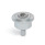 GN 509.5 Elementi di scorrimento a sfera, corpo di contenimento in acciaio/acciaio INOX, con perno filettato Materiale corpo di contenimento: S - Acciaio
Materiale sfera di carico: NI - Acciaio inox
Tipo: B - Con collare