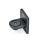 GN 272 Laschen-Klemmverbinder, Aluminium Form: MZ - mit Zentrieransatz
Oberfläche: SW - schwarz, RAL 9005, strukturmatt