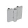 GN 237 Scharniere, Zink-Druckguss / Aluminium Werkstoff: ZD - Zink-Druckguss
Form: C - 2x2 Gewindestifte
Oberfläche: SR - silber, RAL 9006, strukturmatt