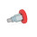 GN 822.1 Miniraster, Rastmechanik offen, mit rotem Knopf Form: B - ohne Rastsperre
Werkstoff: ST - Stahl
Farbe: RT - rot, RAL 3000
