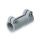 GN 242.9 Muffen-Klemmverbinder, Kunststoff Farbe: GR - grau, RAL 7040, matt