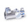 GN 192.15 Winkel-Verfahrschlitten, Edelstahl Form: B - mit Dichtungen