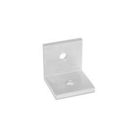 GN 970 Montage-Winkel, gleichschenklig Werkstoff: ALM - Aluminium<br />Winkelform: B - mit Bohrungen