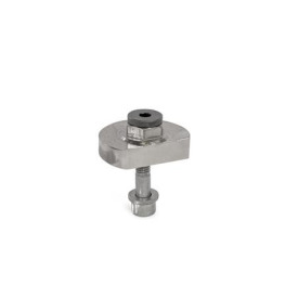 GN 918.5 Spiralexzenter, Edelstahl, Spannung radial, Schraube von der Rückseite Form: SKB - mit Sechskant<br />Spannrichtung: L - durch Linksdrehung