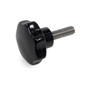 GN 6336.5 Sterngriffschrauben, Kunststoff, Schraube Edelstahl Werkstoff: SK - Duroplast (PF)