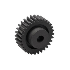 GN 7802 Stirnzahnräder, Kunststoff, Eingriffswinkel 20°, Modul 1,5 Farbe: GR - grau<br />Zähnezahl z: ≥ 38