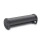 GN 481 Kantengriffe, Aluminium / Zink-Druckguss Oberfläche: SW - schwarz, RAL 9005, strukturmatt