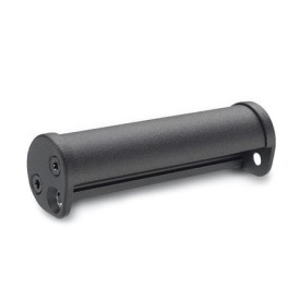 GN 481 Kantengriffe, Aluminium / Zink-Druckguss Oberfläche: SW - schwarz, RAL 9005, strukturmatt