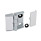 GN 238 Scharniere, Zink-Druckguss, justierbar, mit Abdeckung Form: BJ - beidseitig justierbar
Farbe: SR - silber, RAL 9006, strukturmatt