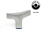 GN 5064 T-Griffe, Edelstahl, Hygienic Design Oberfläche: MT - 
Werkstoff (Dichtring): H - H-NBR